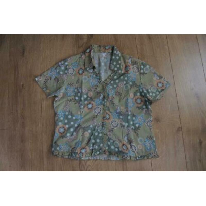 aimee blouse 42 groen tinten