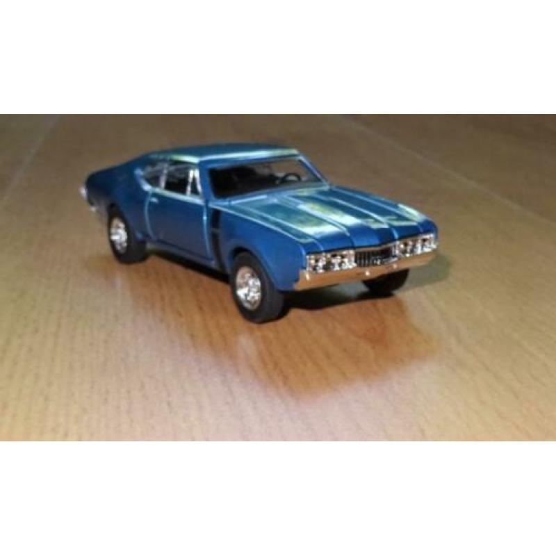 Oldsmobile 442 Welly 1968, blauw.