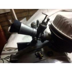 JAMATHI blok met Dell ' Orto UA 18 S carburateur .