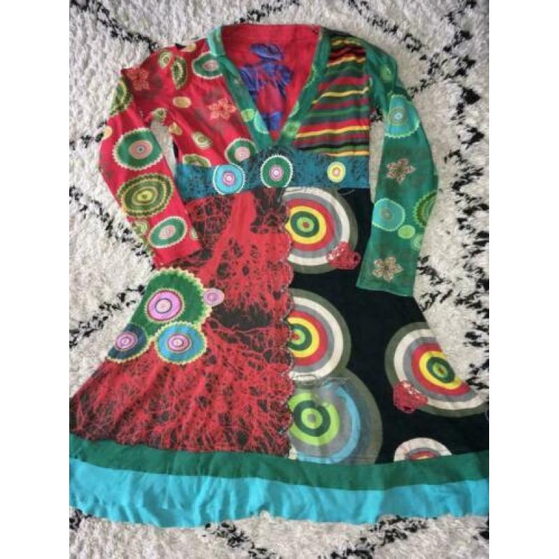 DESIGUAL jurk lange mouwen mt XL