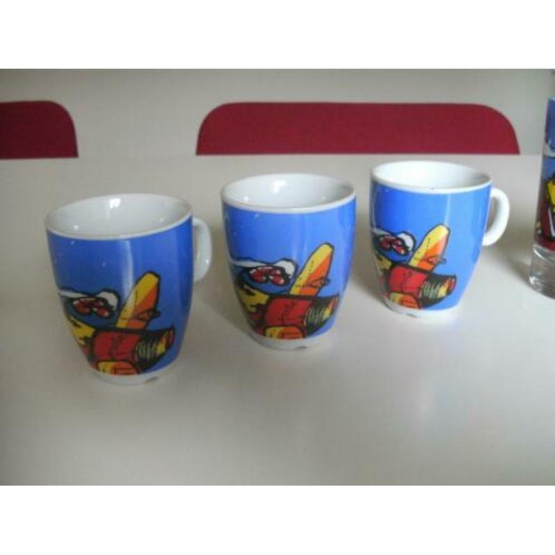 Herman Brood - 3 mokjes + 1 kop + 1 glas - nieuw(staat)