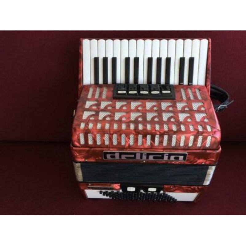Kleine 72 bas Delicia accordeon . 3 korig .