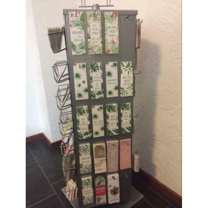 Kaartenmolen incl 740 kaartjes