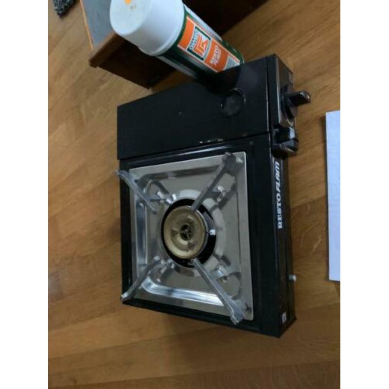 1 pits gaskookplaat met steengrilsteen