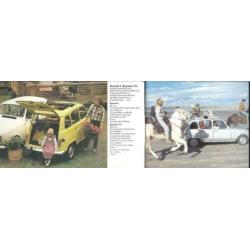 Renault programmafoldertje 1980