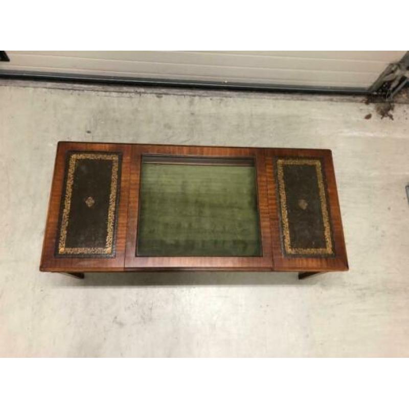 Vintage houten reprodux salontafel