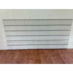 Dubbelstaafs Hekwerk - 123 cm hoog - Gegalvaniseerd