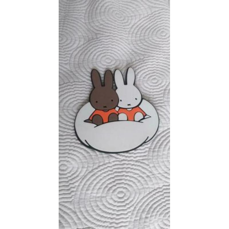 4 stuks Nijntje muur decoratie