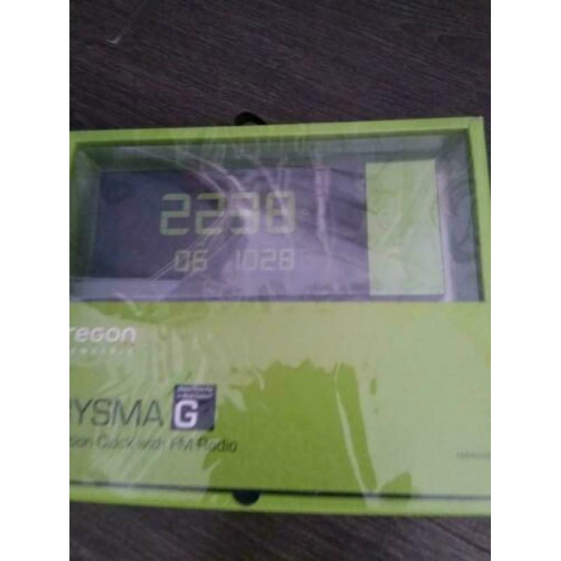 Oregon Scientific OS RRM 222 P groen 8 x20 cm nieuw in doos.