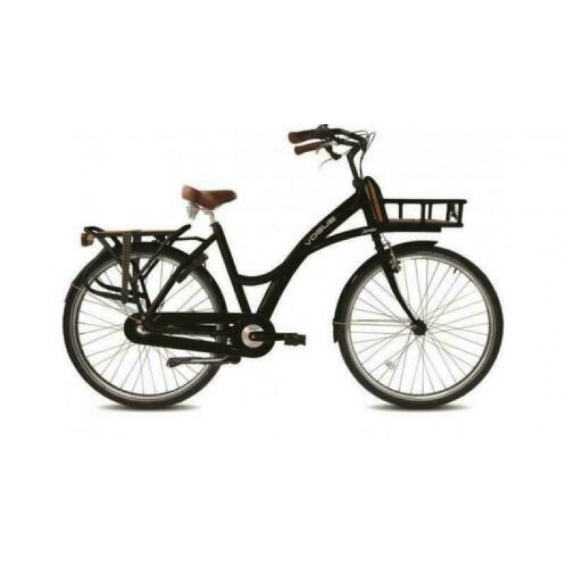 ZATERDAG SALE! Vogue Jumbo N3 herenfiets 28 inch + KRAT