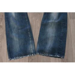 Blauw dames broek G-STAR, maat W31 L36 (W12)
