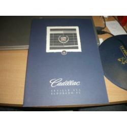 LUXE Folder USA modellen CADILLAC Seville STS en Eldorado TC