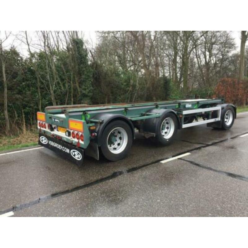 GS Meppel GS meppel 3 assige 30 ton container aanhanger / li