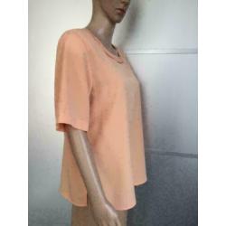 C436 GELCO Maat 40 blouse top zalm-roze
