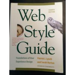 Web Style Guide 4e editie discontinued