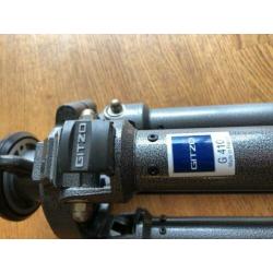 Gitzo Studex G410 statief plus Gitzo G1380 video fluid head