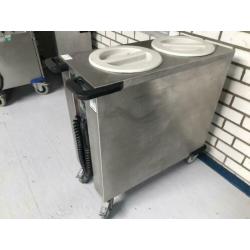 bordenwarmer bordenverwarmer horeca warmhoudwagen hupfer
