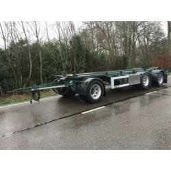 GS Meppel GS meppel 3 assige 30 ton container aanhanger / li