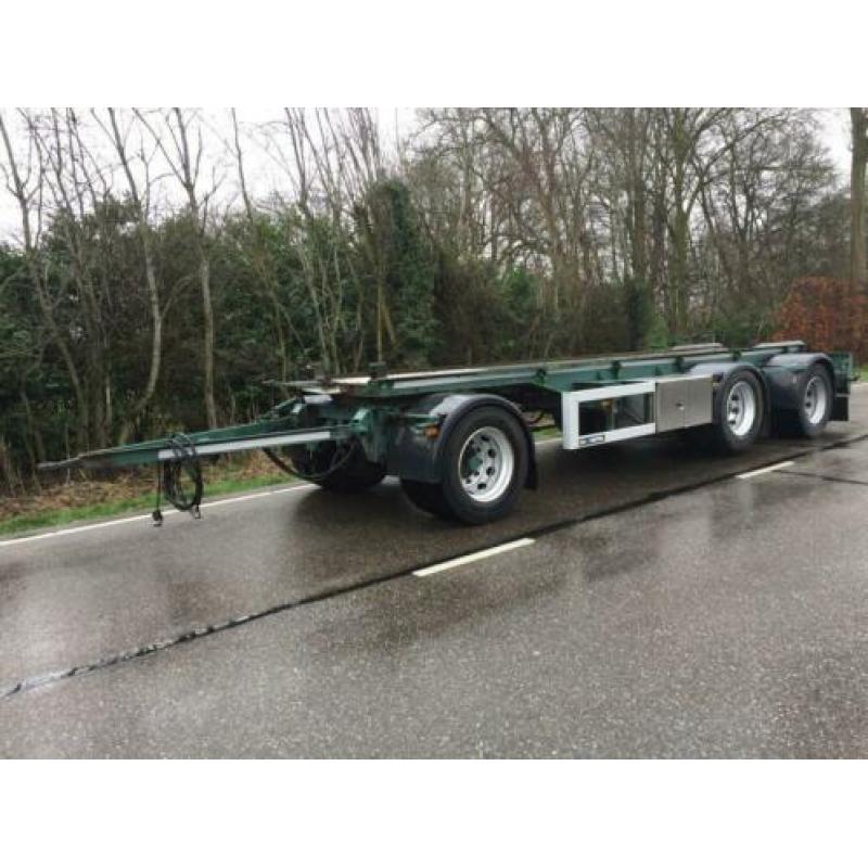 GS Meppel GS meppel 3 assige 30 ton container aanhanger / li