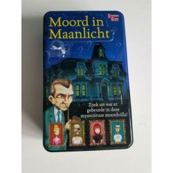 Moord in Maanlicht, spel in blik, goede staat