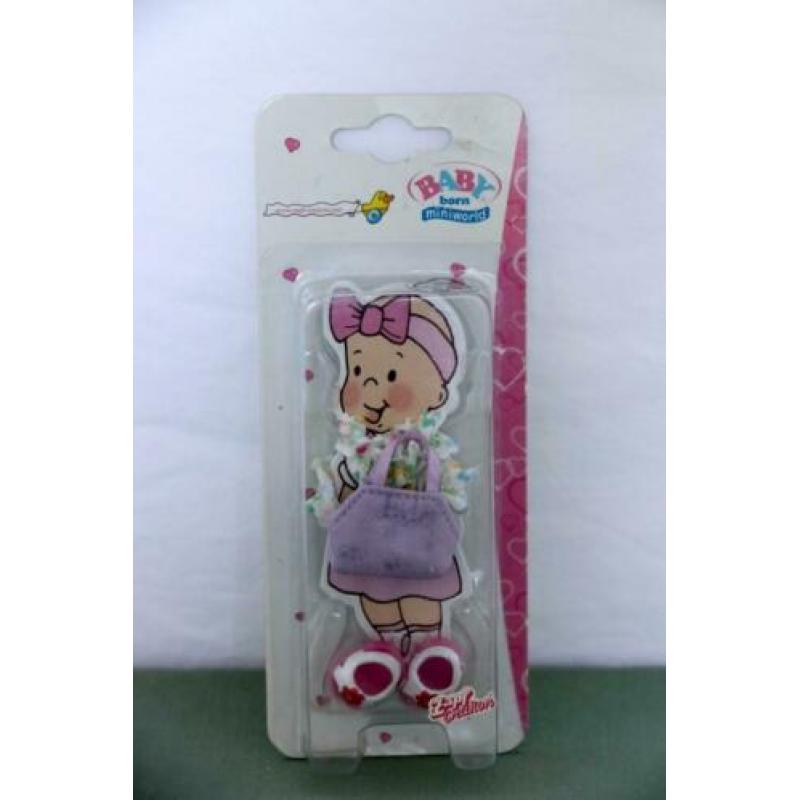 Mini baby born world serie met schoentjes en tasjes nieuw!