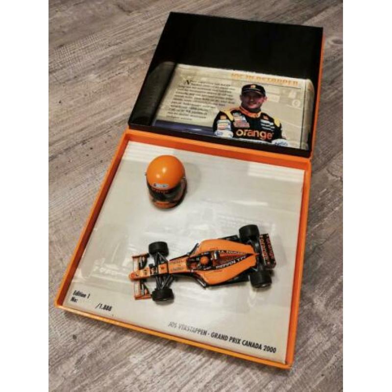 Giftbox jos Verstappen Arrows A21 special edition