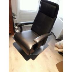 Sta Op Leren Design Draai Fauteuil op ACCU