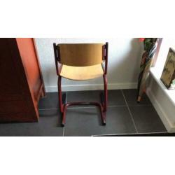 Buro stoel school meubel,zithoogte 41cm, kind vanaf 6 jaar.