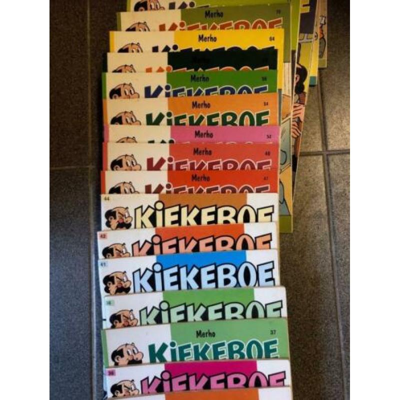 Stripboeken van Kiekeboe door Merho
