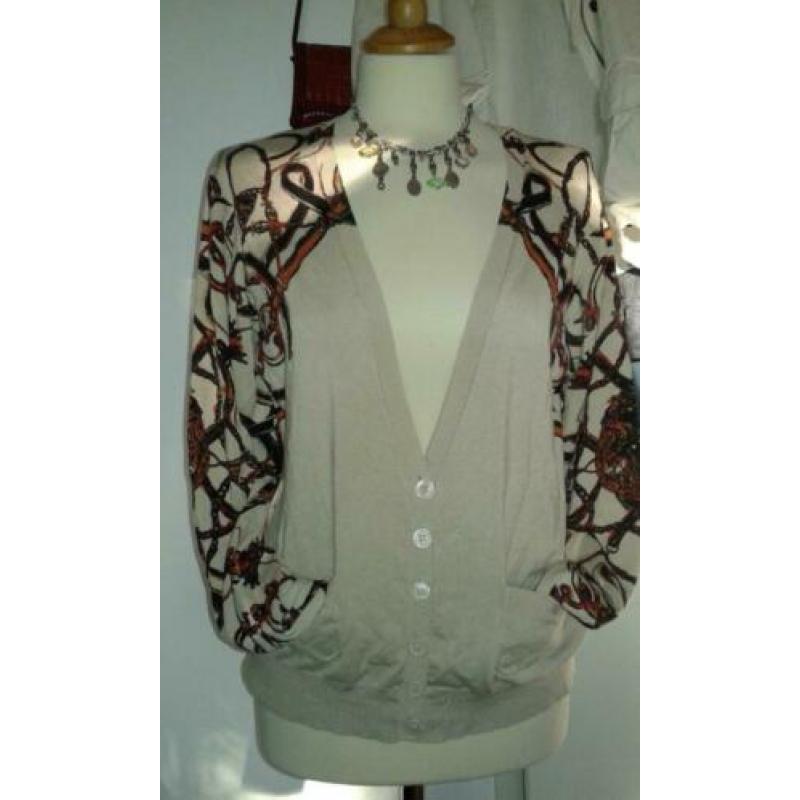 Zwart/wit vest