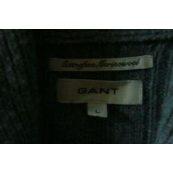 Heel mooi lamswol vest kabelvest van Gant maat L nieuwstaat