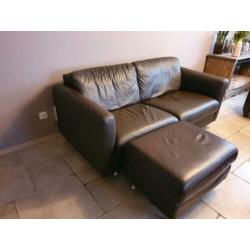 bank leer met hocker