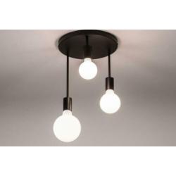 moderne plafondlamp zwart salon tafel slaapkamer keuken lamp