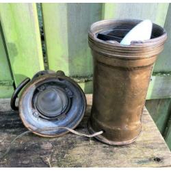 mijnwerkerslamp eind 1800 begin 1900