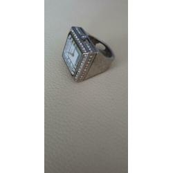 Fossil Ring Horloge