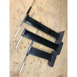 3 Carbon Foil masten voor de handige doe het zelfer.