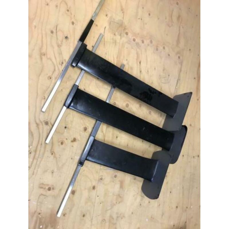 3 Carbon Foil masten voor de handige doe het zelfer.