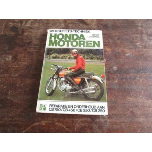 Honda CB 250 350 450 750 Werkplaatshandboek Peters Leverkus