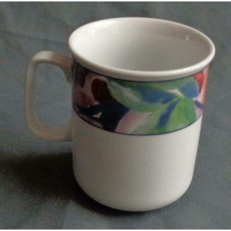 DOUWE EGBERTS MITTERTEICH mok H9,5xO8cm 25cl kop beker mug T