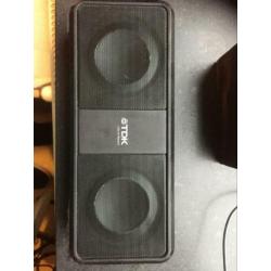TDK A33 Bluetooth soundbar USB, AUX, telefoonfunctie, oplade
