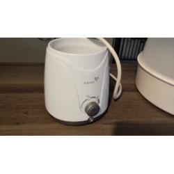 SET: flessenwarmer , magnetron flessen sterilisator en fless