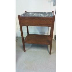 Art Deco plantentafel, jardinaire