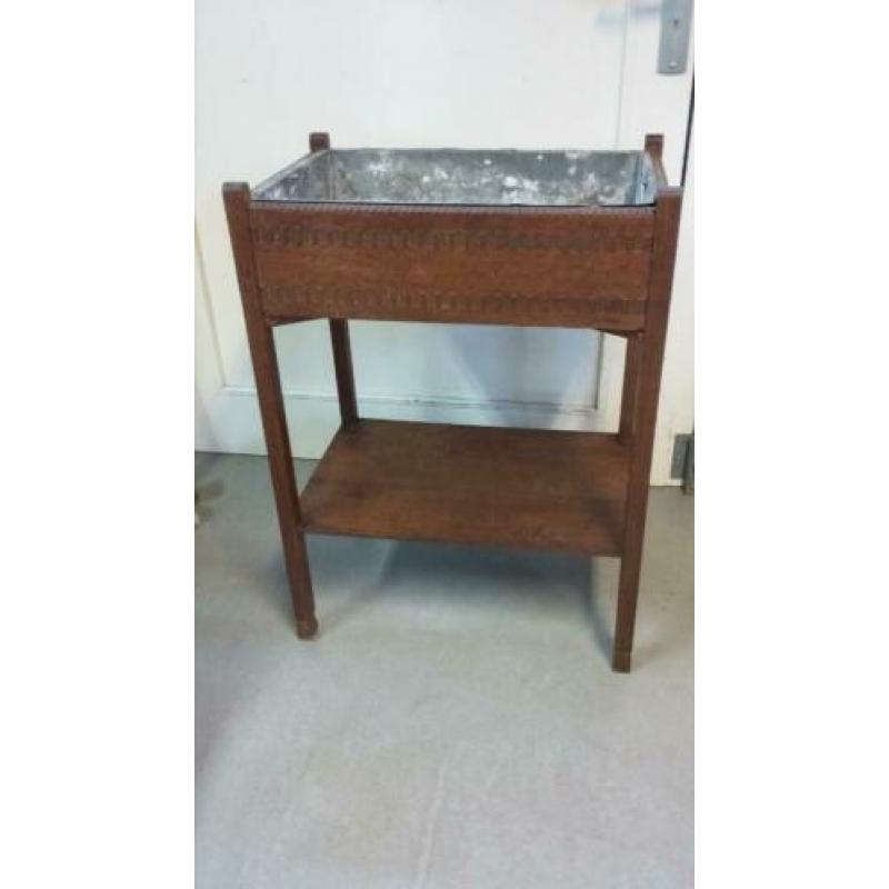 Art Deco plantentafel, jardinaire