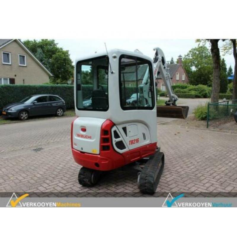 Takeuchi TB216 Minigraver (bj 2015)
