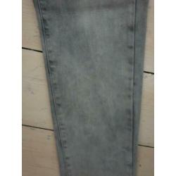 Dames skinny jeans grijs the sting