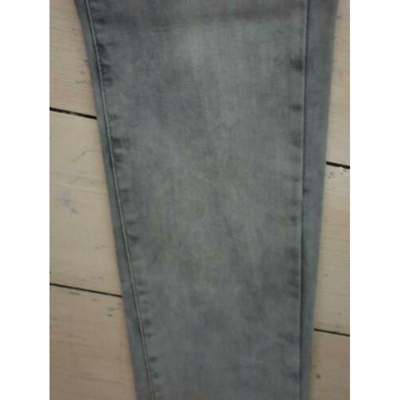 Dames skinny jeans grijs the sting