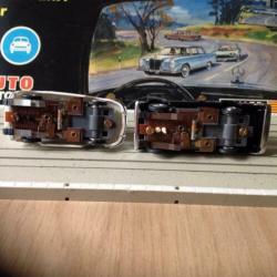 Faller AMS Auto,s Porsche 356 T2 en Mercedes 300 HO Schaal