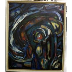 Christian Estrade, abstracte compositie