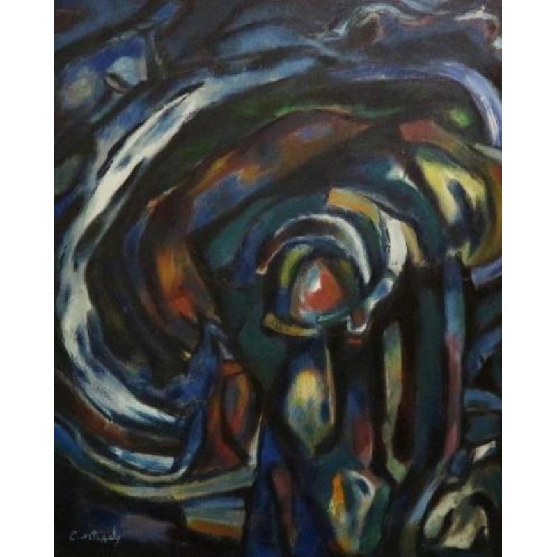 Christian Estrade, abstracte compositie