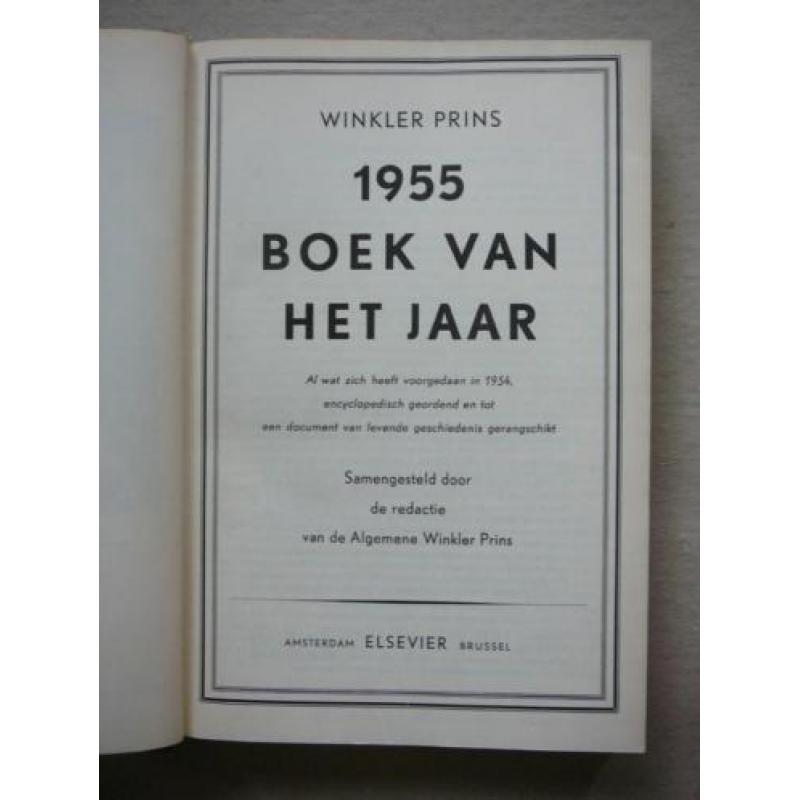 boek van het jaar, 1955, Winkler Prins